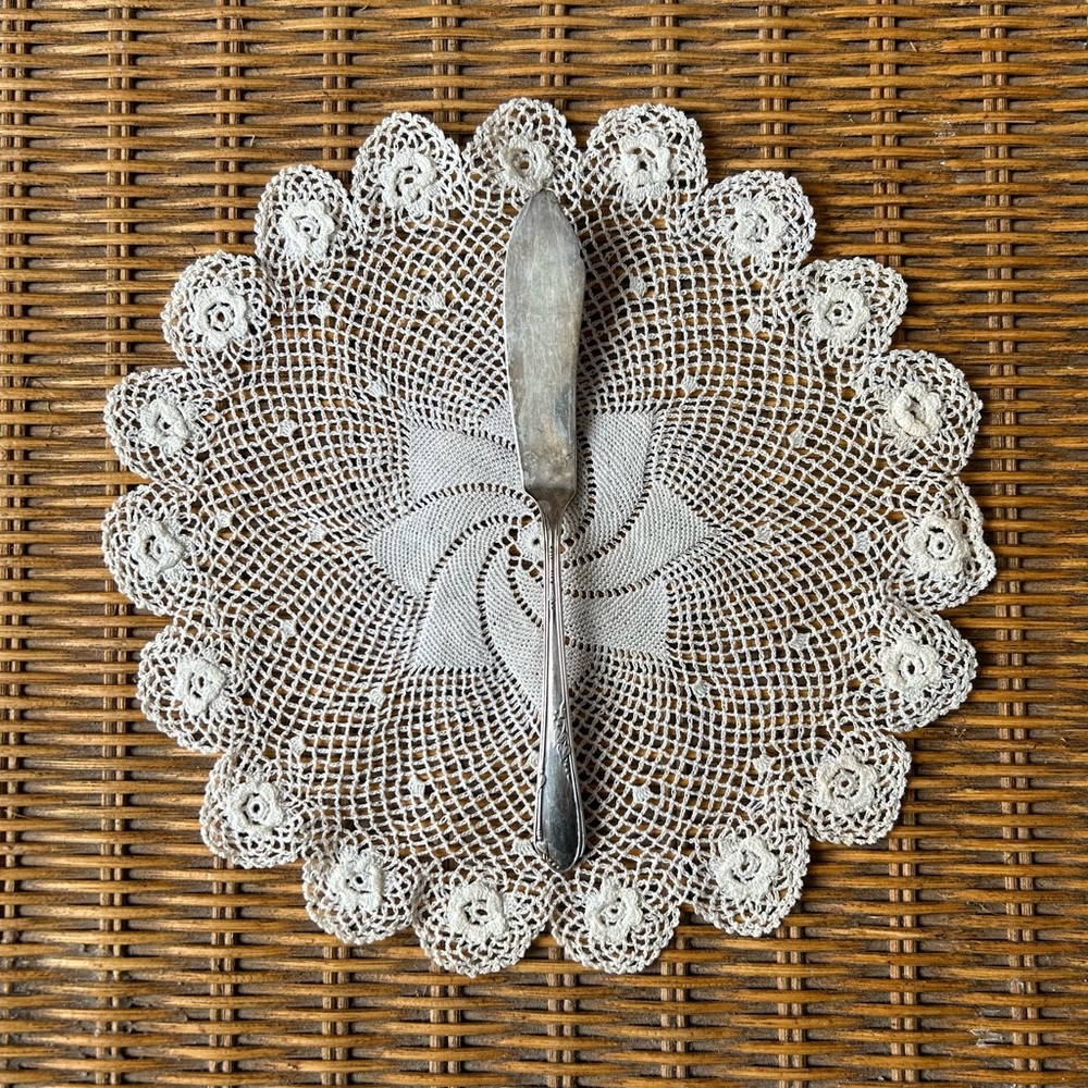 Vintage Rogers Oneida “Meadowbrook” Silver Plate, 1936, one master Butter Knife